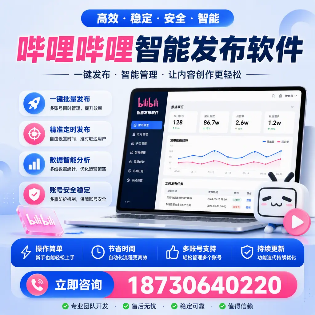 如何在 白城 制定有效的哔哩哔哩智能发布策略